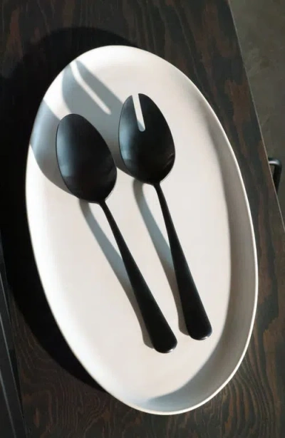 Fable Home Oval Serving Platter In Brown