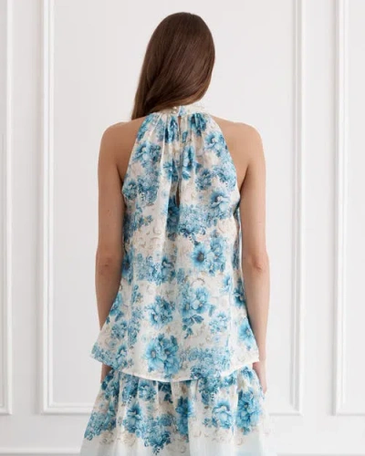 Aqua Blu Alice Top In Multi