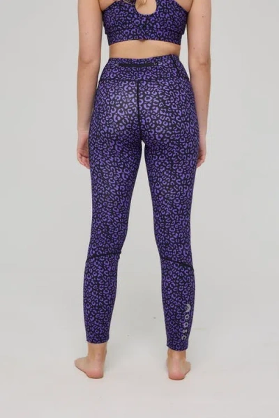 Oosc Infinite High Waisted Leggings In Multi