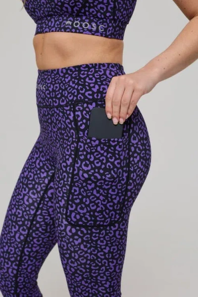 Oosc Infinite High Waisted Leggings In Multi