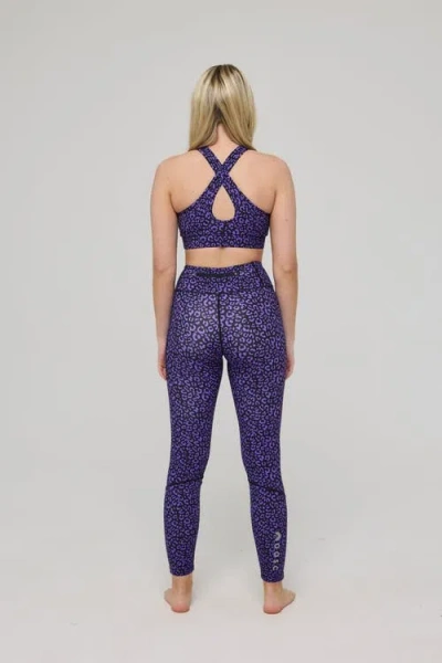Oosc Infinite High Waisted Leggings In Multi