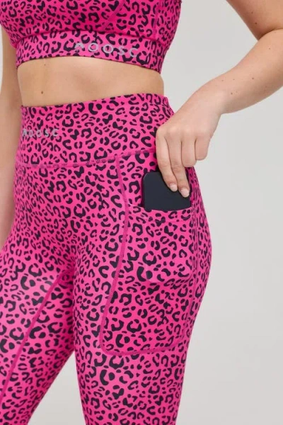 Oosc Infinite High Waisted Leggings In Multi