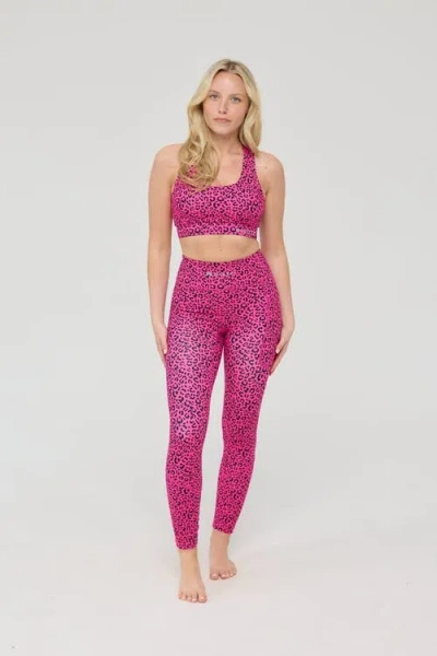 Oosc Infinite High Waisted Leggings In Multi
