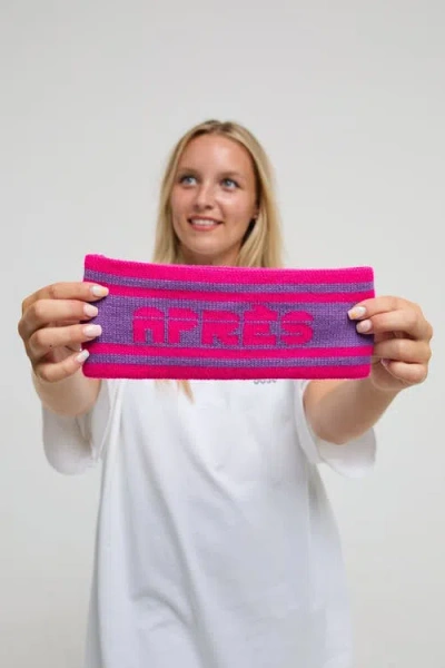 Oosc Après Headband In Pink