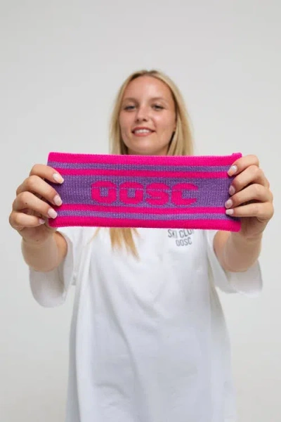 Oosc Après Headband In Pink
