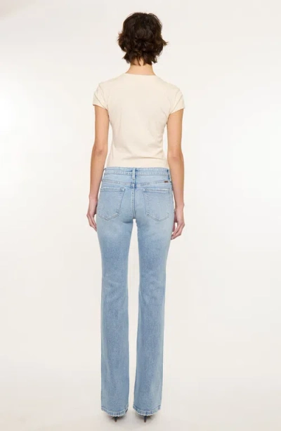 Kancan Linda Mid Rise Bootcut Jeans In Multi