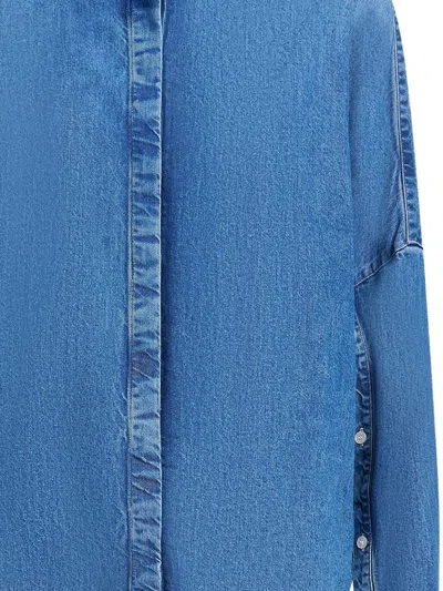 Dondup Buttoned Shirt In Blue