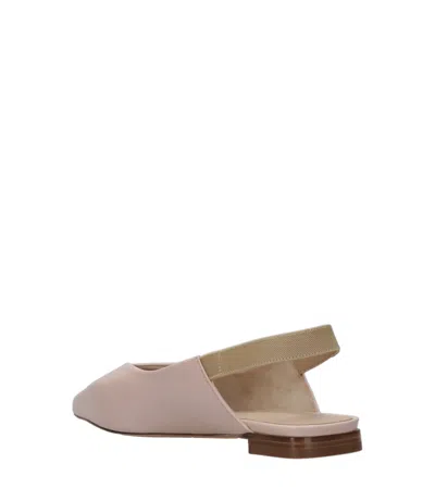 Max Mara Pointed-toe Flat Sandals In Pink
