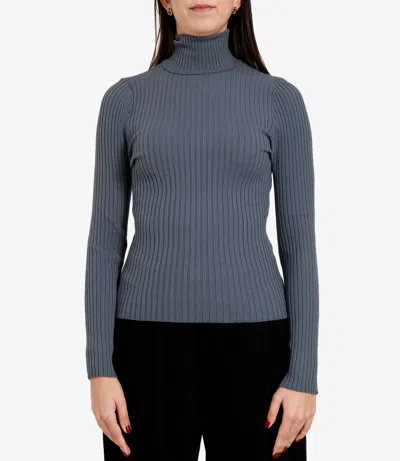 Simona Corsellini Sweaters Graphite In Blue