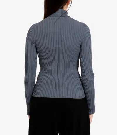 Simona Corsellini Sweaters Graphite In Blue