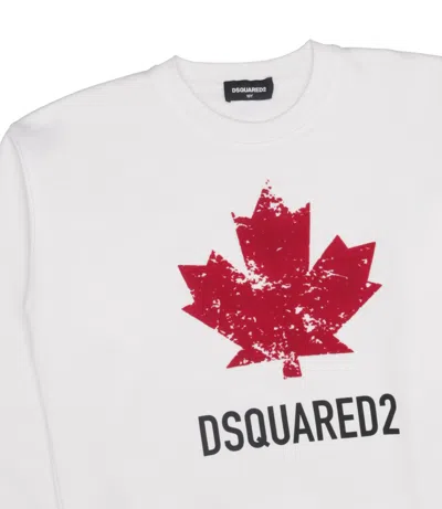 Dsquared2 Kids Sweaters White In Multi