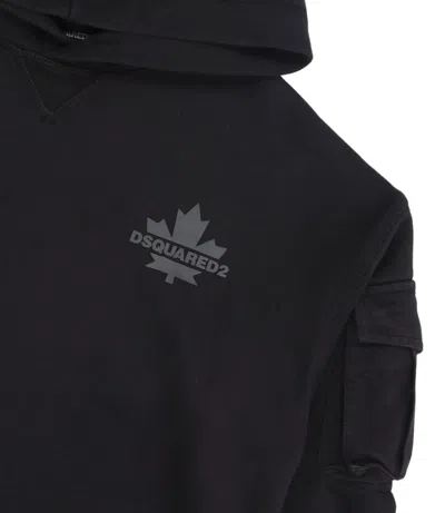 Dsquared2 Kids Sweaters Black In Black