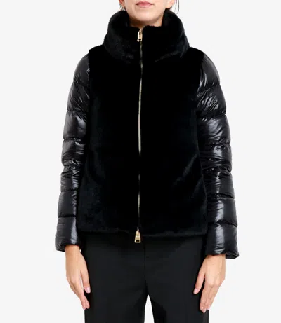 Herno Down Jacket In Black
