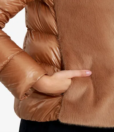 Herno Coats Camel In Multi