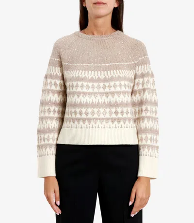 Penny Black Sweaters Ivory In Brown