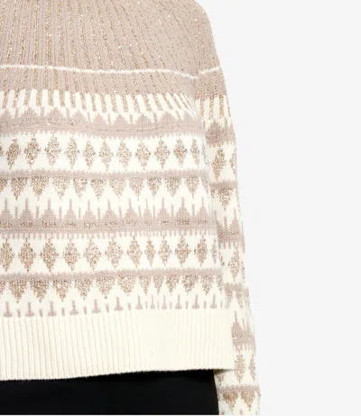 Penny Black Sweaters Ivory In Brown
