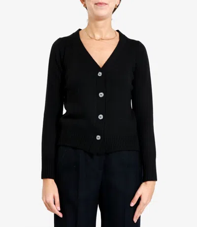 Gran Sasso Sweaters Black In Black
