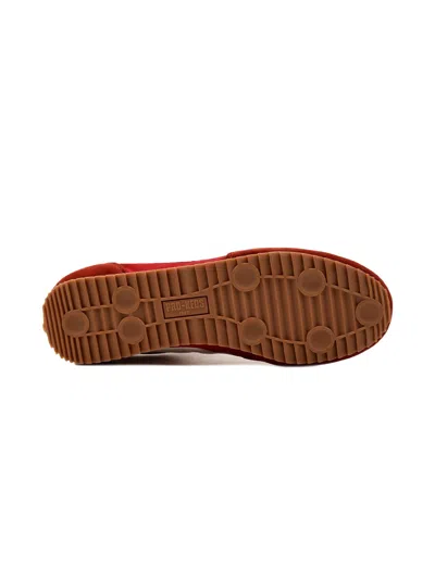 Pro-keds Racer 77 Suede-panelled Sneakers In Brown