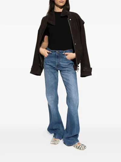 Haikure Flora Flared Jeans In Multi