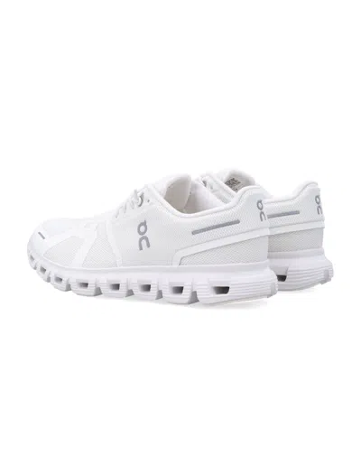 On -running Womens Undyed White White F Cloud 5 Mesh Low-top Trainers In White