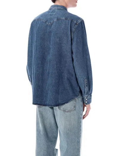 Levi's Barstow Western Denim Shirt In Red Cast Rinse