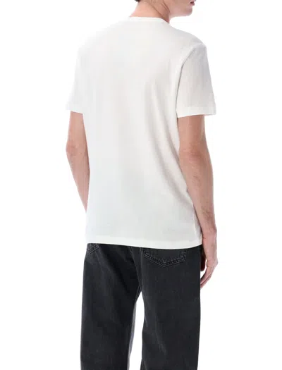 Polo Ralph Lauren Short Sleeve Jersey Knit Novelty Polo Society Bear Tee In White