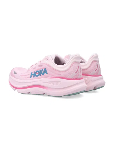 Hoka Bondi Technical Mesh Active Sneakers In Pink