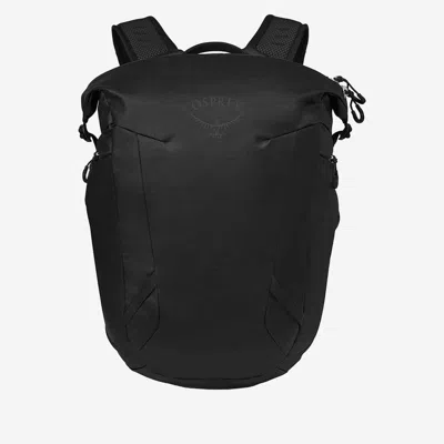 Osprey Logo-detail Zipped Backpack In Black