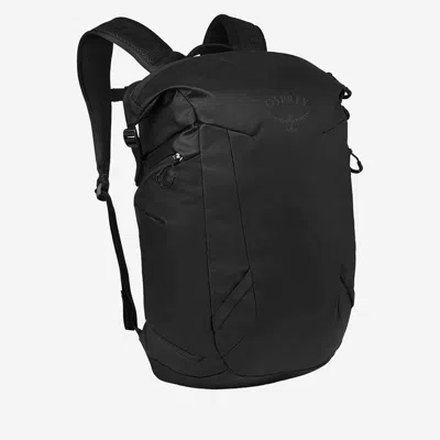 Osprey Logo-detail Zipped Backpack In Black