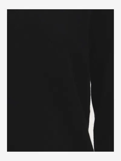 Vince Cashmere Pullover In Black