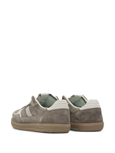 Alohas Tb.490 Rife Taupe Leather Sneakers Shoes In Brown