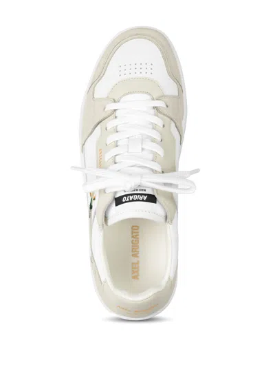 Axel Arigato Dice Lo Bee Bird Sneakers In White Leather In Multi