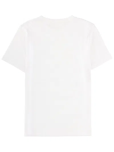 Marni Cotton Logo-print Short-sleeve T-shirt In White