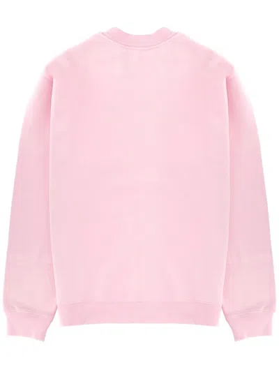 Jacquemus Pink Organic Cotton Fleece The Gros Grain Sweatshirt In Pink
