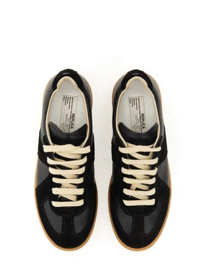 Maison Margiela Replica Low-top Sneakers Contrast Sole In Multi