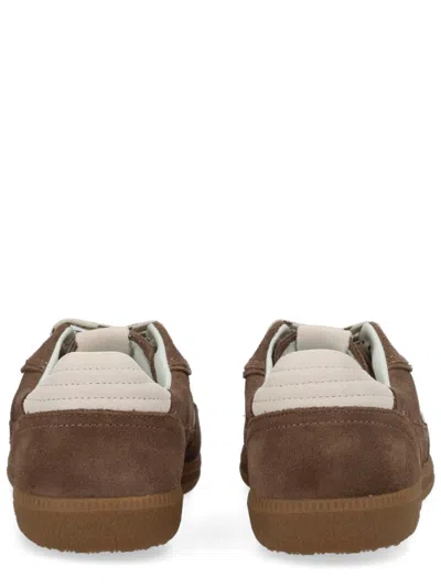 Alohas Tb.490 Rife Taupe Leather Sneakers Shoes In Brown