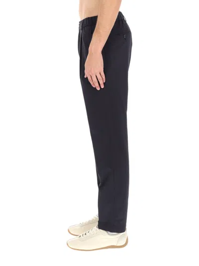Herno Tailored Pants In Blue