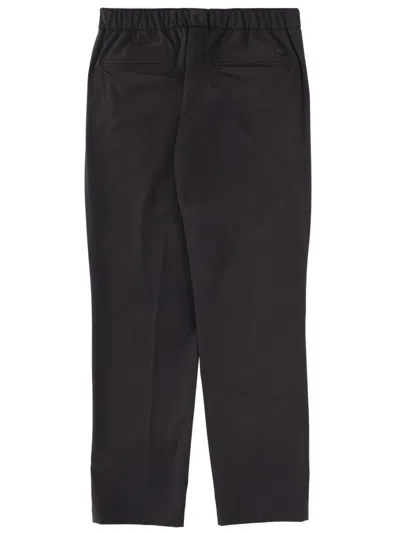 Herno Regular Fit Polyamide-blend Elastic Pants In Black