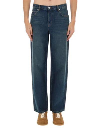 Isabel Marant Marant Jorje Wide-leg Denim Jeans In Blue
