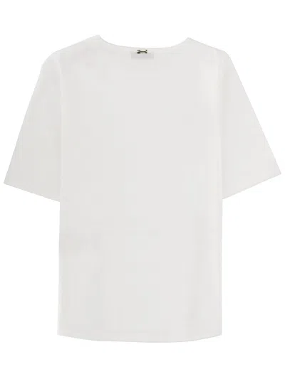Herno Cotton T-shirt In White
