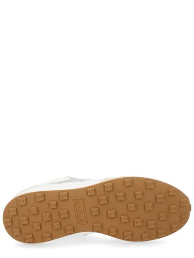 Hogan Athletic Suede Sneakers In Neutral