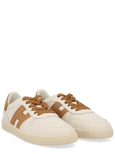 Hogan Leather Sneaker In White