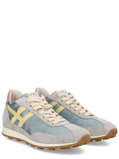 Hogan Women Blue H699 Sneakers, 7.5 Luxury Sneakers For Women Darveys In Black