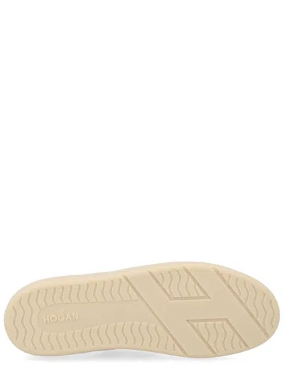 Hogan Leather Sneaker In White