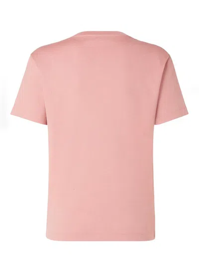Fendi Closed Striped T-shirt In Pink