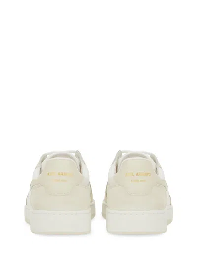 Axel Arigato Dice Lo Bee Bird Sneakers In White Leather In Multi