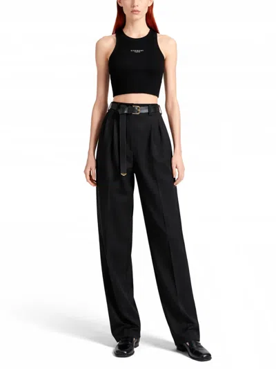 Givenchy Tops With Logo In Black