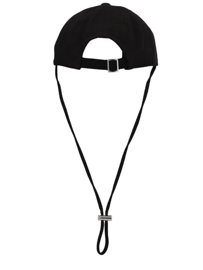 Jacquemus Le Casquerre Archaut Baseball Cap In Black