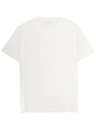 Alexander Mcqueen Skull Graphic Crew Neck Cotton T Shirt In White