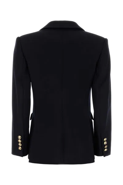 Aftercoat Wool Blazer With Cupro Lining In Blue